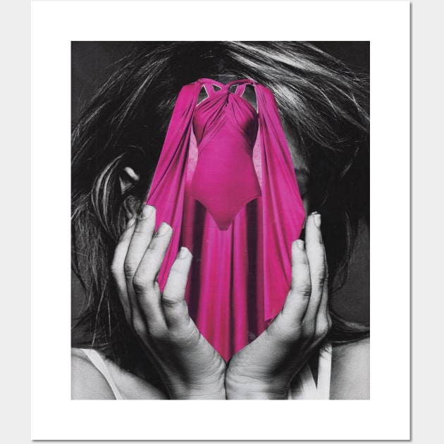 The Pink Mask Wall Art by Luca Mainini